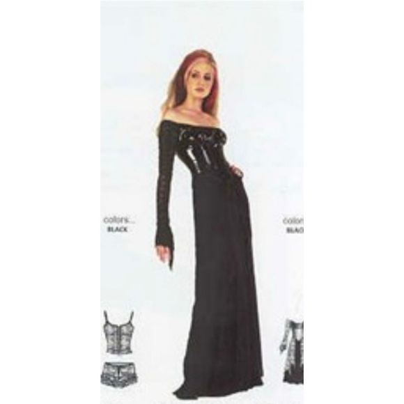 Lip Service Dresses & Skirts - VINTAGE LIP SERVICE Webutante Dress Gown MEDIUM HTF RARE